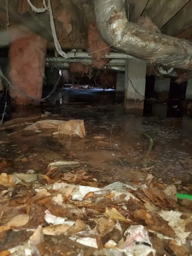 Crawl space flood assessment for Leak Detection & Repair in Barrington